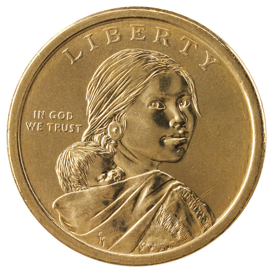 2013 D Native American USA Dollar Brilliant Uncirculated (MS63)