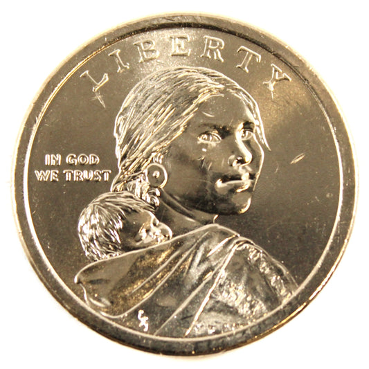2016 D Native American USA Dollar Brilliant Uncirculated (MS63)
