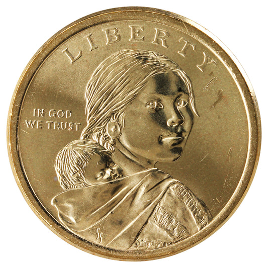 2016 P Native American USA Dollar Brilliant Uncirculated (MS63)