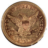 1878 USA $2.50 Gold Quarter Eagle EF-AU (EF45) $