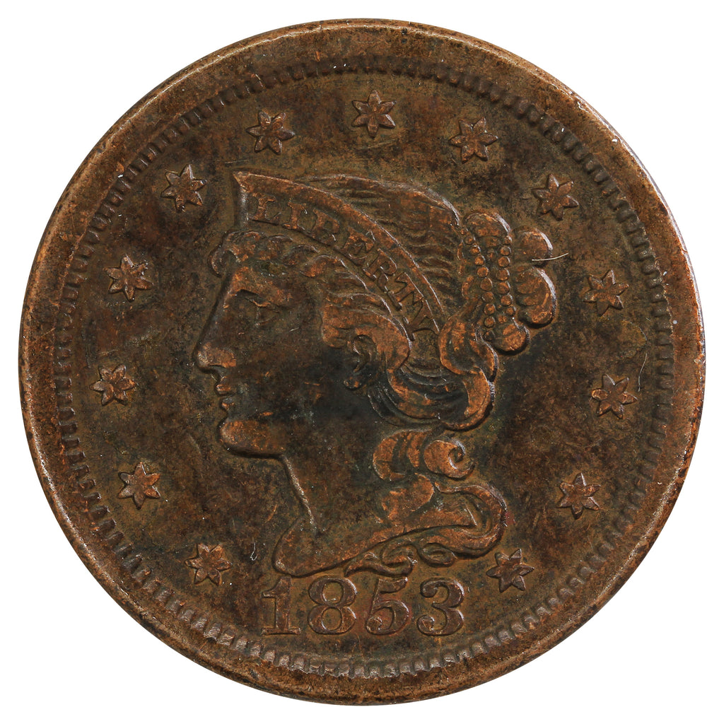 1853 USA Cent Extra Fine (EF40) $