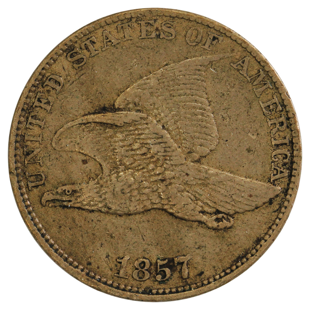 1857 USA Cent Extra Fine (EF40) $