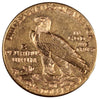 1914-D USA $2.50 Gold Quarter Eagle Almost Uncirculated (AU50) $