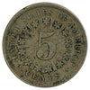 1866 USA Nickel Fine (F12) $