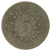 1866 USA Nickel G-VG (G6) $