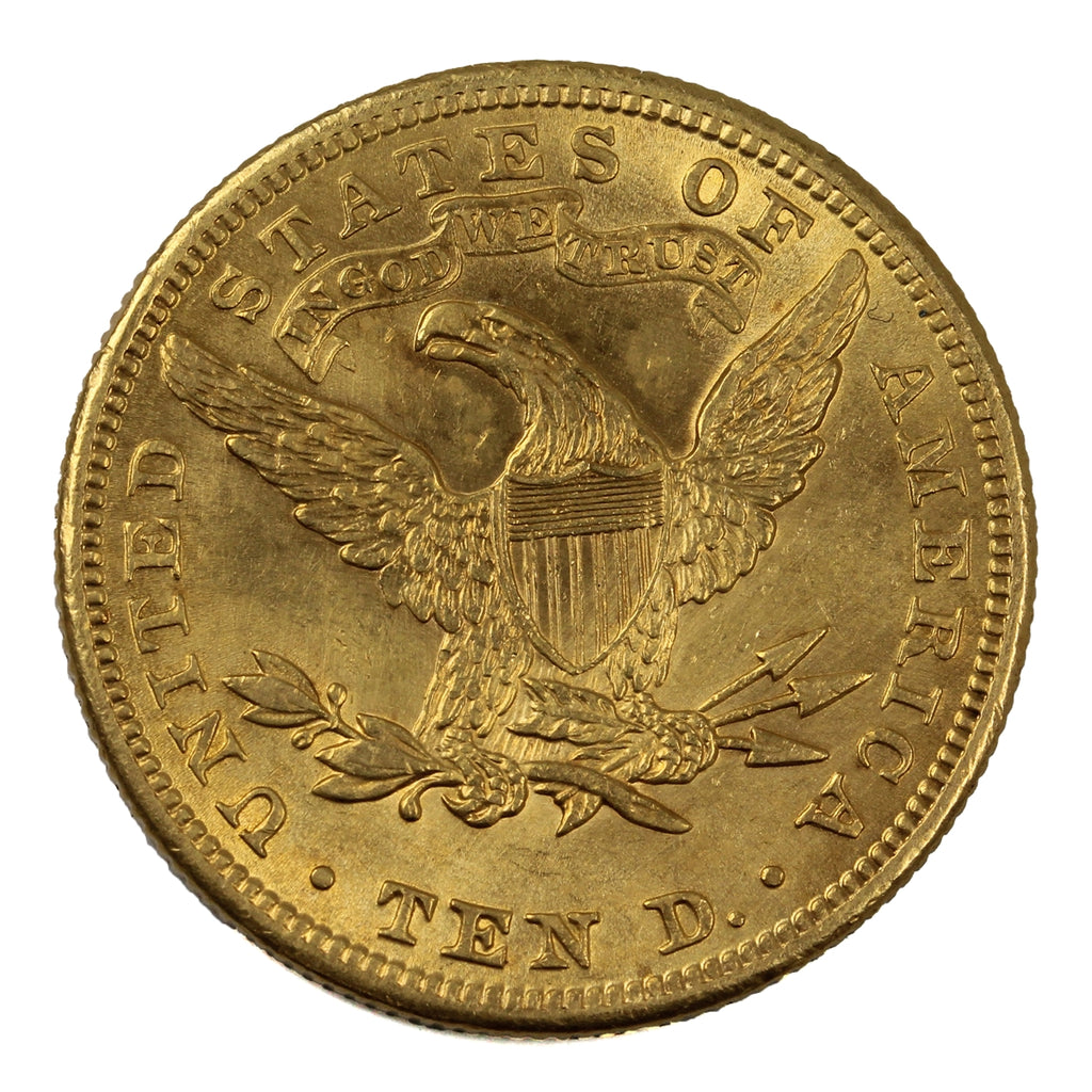 1901 USA $10 Gold Eagle AU-UNC (AU55)