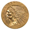 1908 USA $2.50 Gold Quarter Eagle AU-UNC (AU55) $