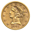 1902 S USA $5.00 Gold Half Eagle VF-EF (VF30) $