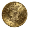 1907 USA $10 Gold Eagle UNC (MS60) Nicks