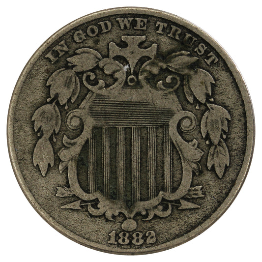 1882 USA Nickel Very Fine (VF20) $