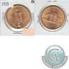 1925 $20.00 USA Gold Brilliant Uncirculated (MS63) $