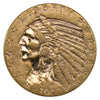 1912 USA $5.00 Gold Half Eagle EF-AU (EF45) $