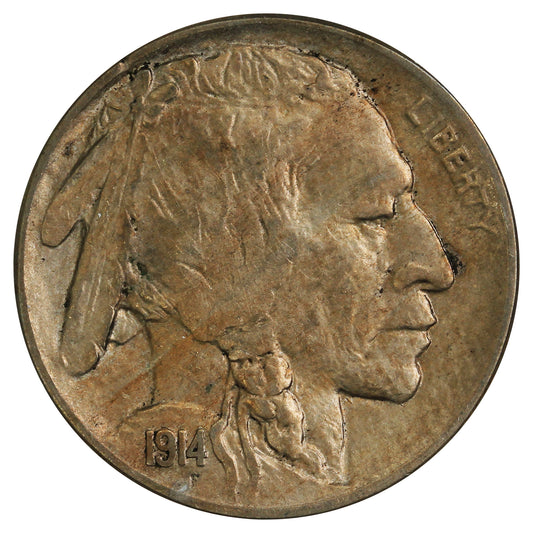 1914 USA Nickel AU-UNC (AU55) $