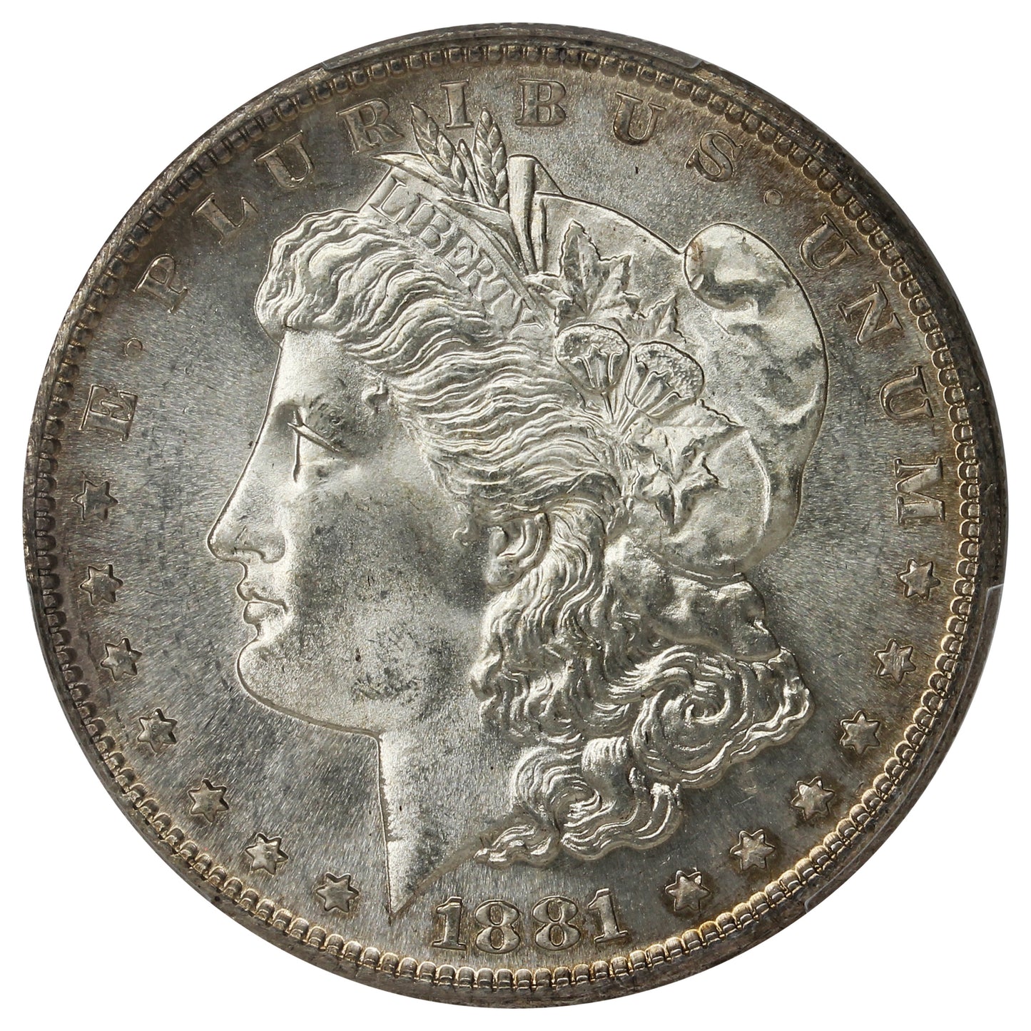 1881 S USA Dollar PCGS Certified MS64