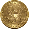 1907 USA $5 Gold Half Eagle Uncirculated (MS60)