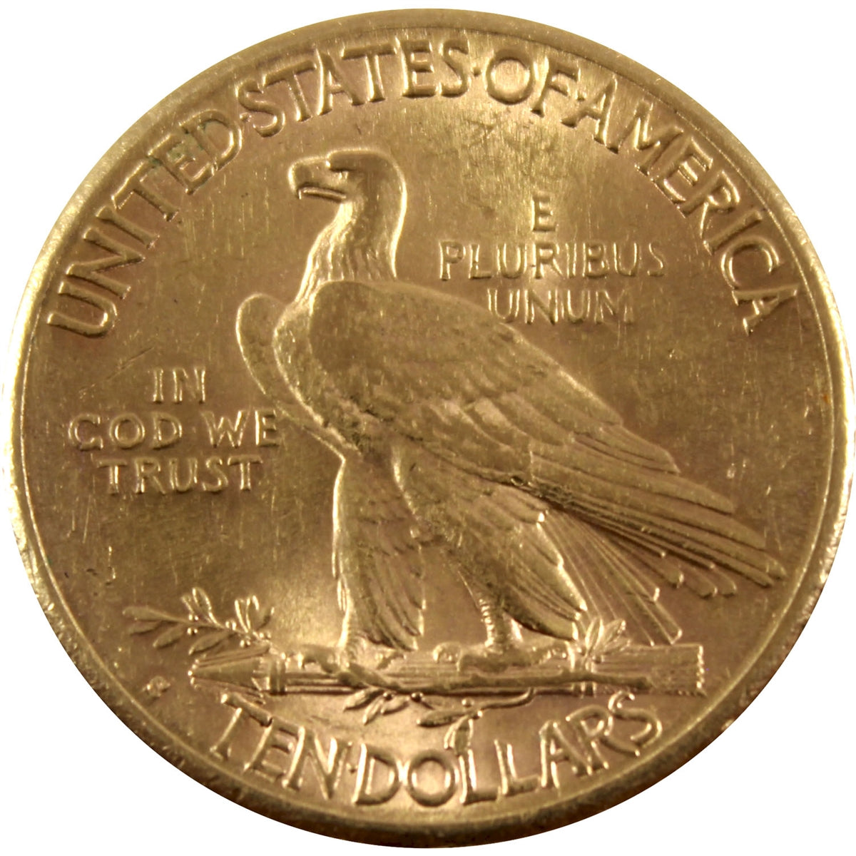 1910 S USA $10 Gold Eagle AU-UNC (AU55)