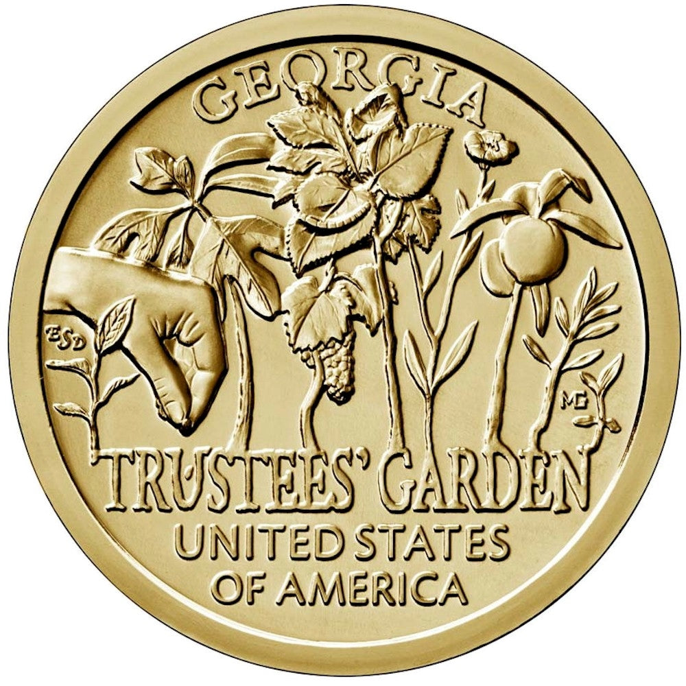 2019-P Georgia USA American Innovation Dollar Brilliant Uncirculated (MS63)