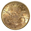 1898 S USA $20.00 Gold Double Eagle UNC+ (MS62) $