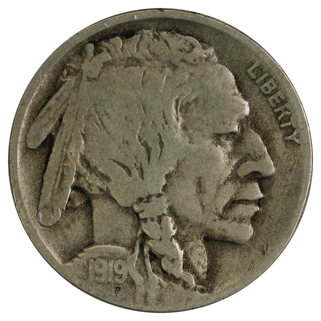 1919 D USA Nickel Very Fine (VF20) $