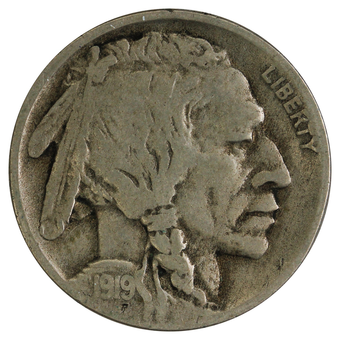 1919 D USA Nickel Very Fine (VF20) $