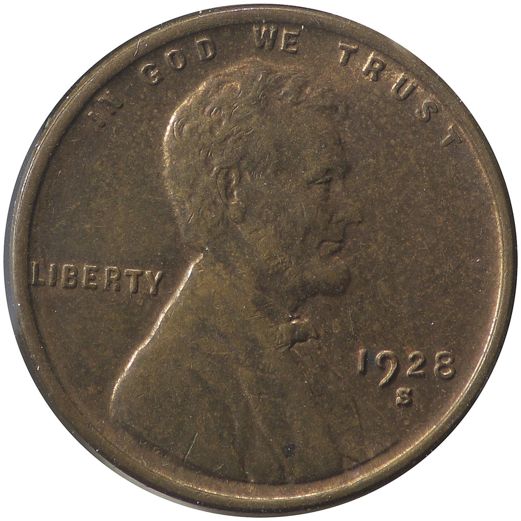 1928 S USA Cent AU-UNC (AU55) $