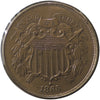 1865 USA 2 Cents UNC (MS60) $