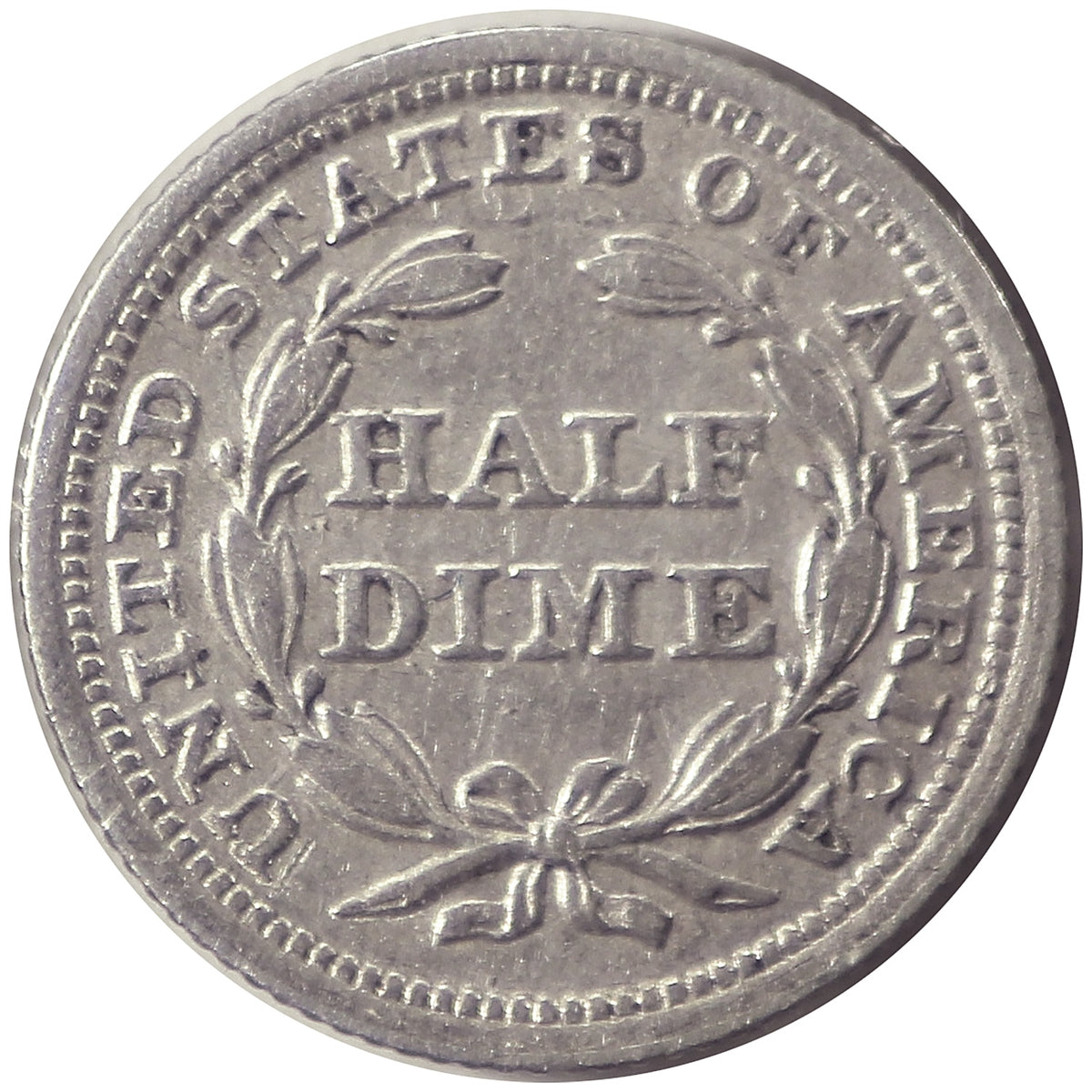 1854 USA Half Dime Extra Fine (EF40) $