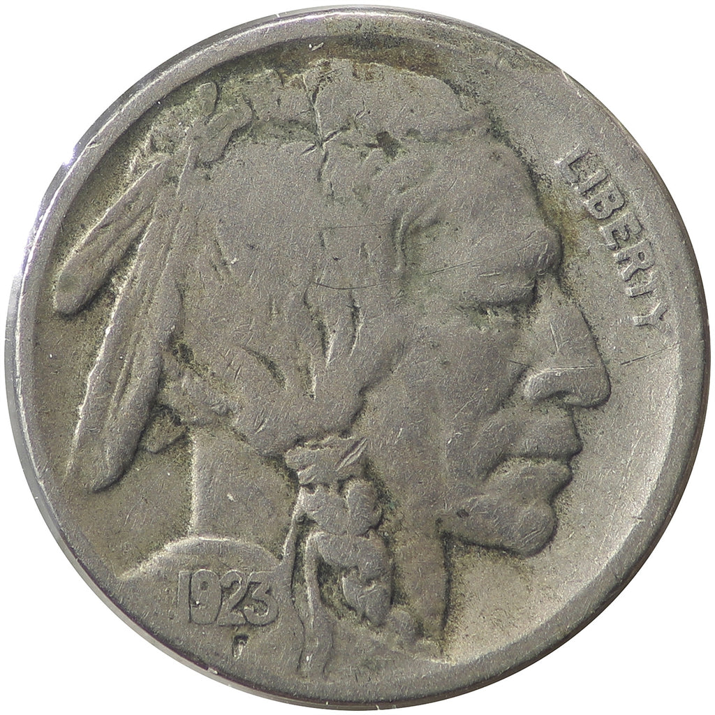 1923 S USA Nickel F-VF (F15) $