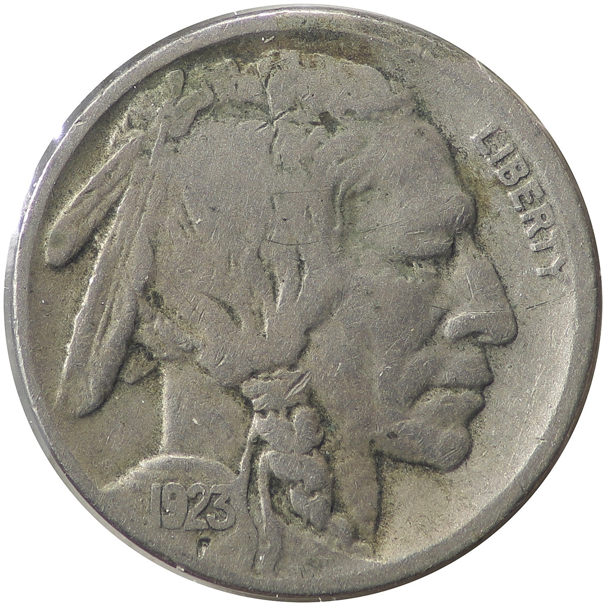 1923 S USA Nickel F-VF (F15) $