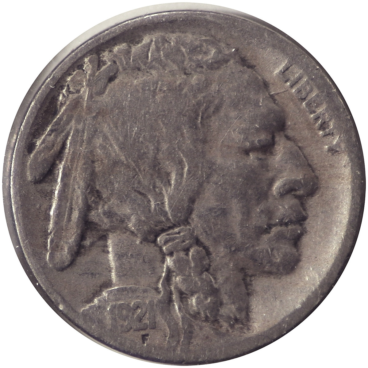 1921 S USA Nickel F-VF (F15) $