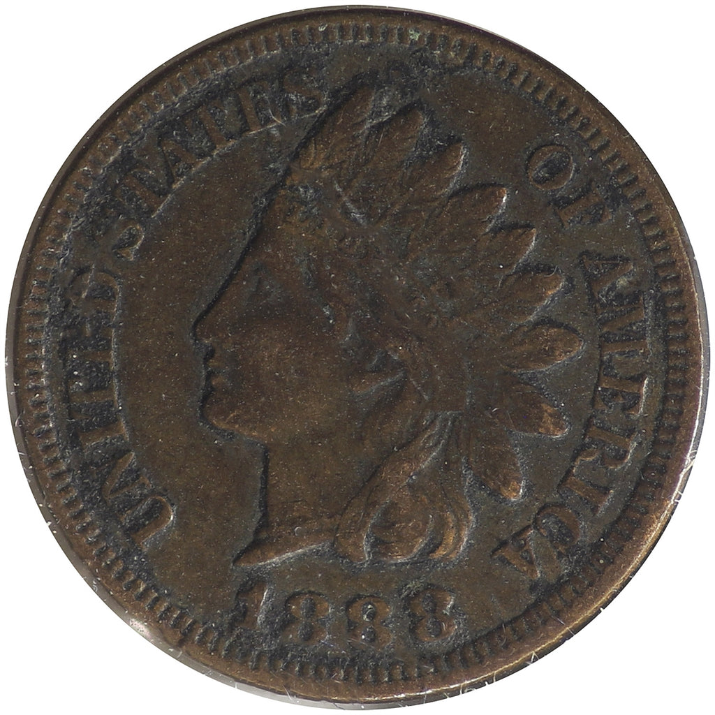 1888 USA Cent Extra Fine (EF40)