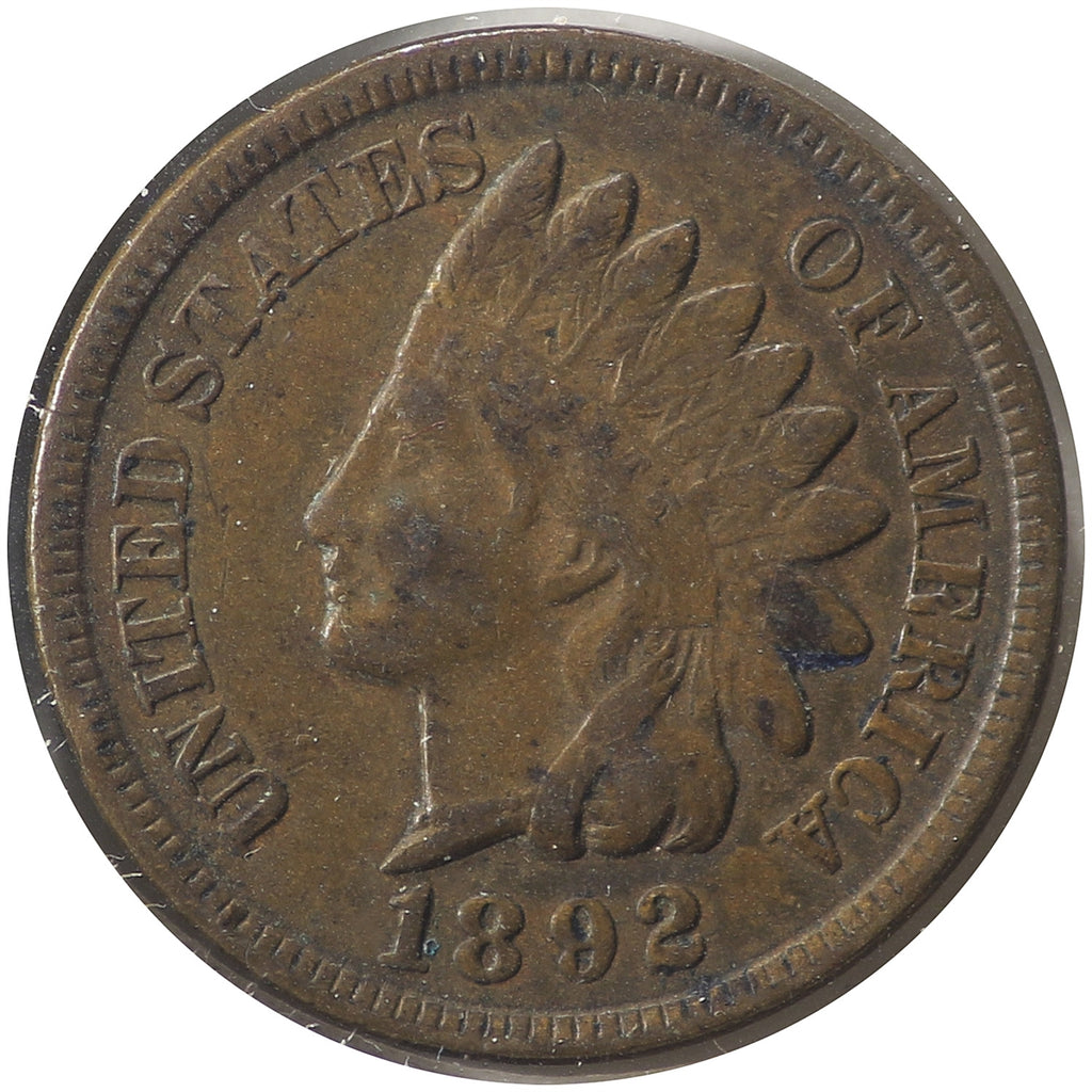 1892 USA Cent VF-EF (VF30)