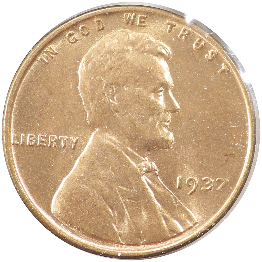 1937 USA Cent Brilliant Uncirculated (MS63)