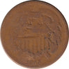 1865 USA 2 Cents Poor