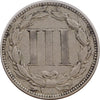 1867 USA 3 Cent VF-EF (VF-30)