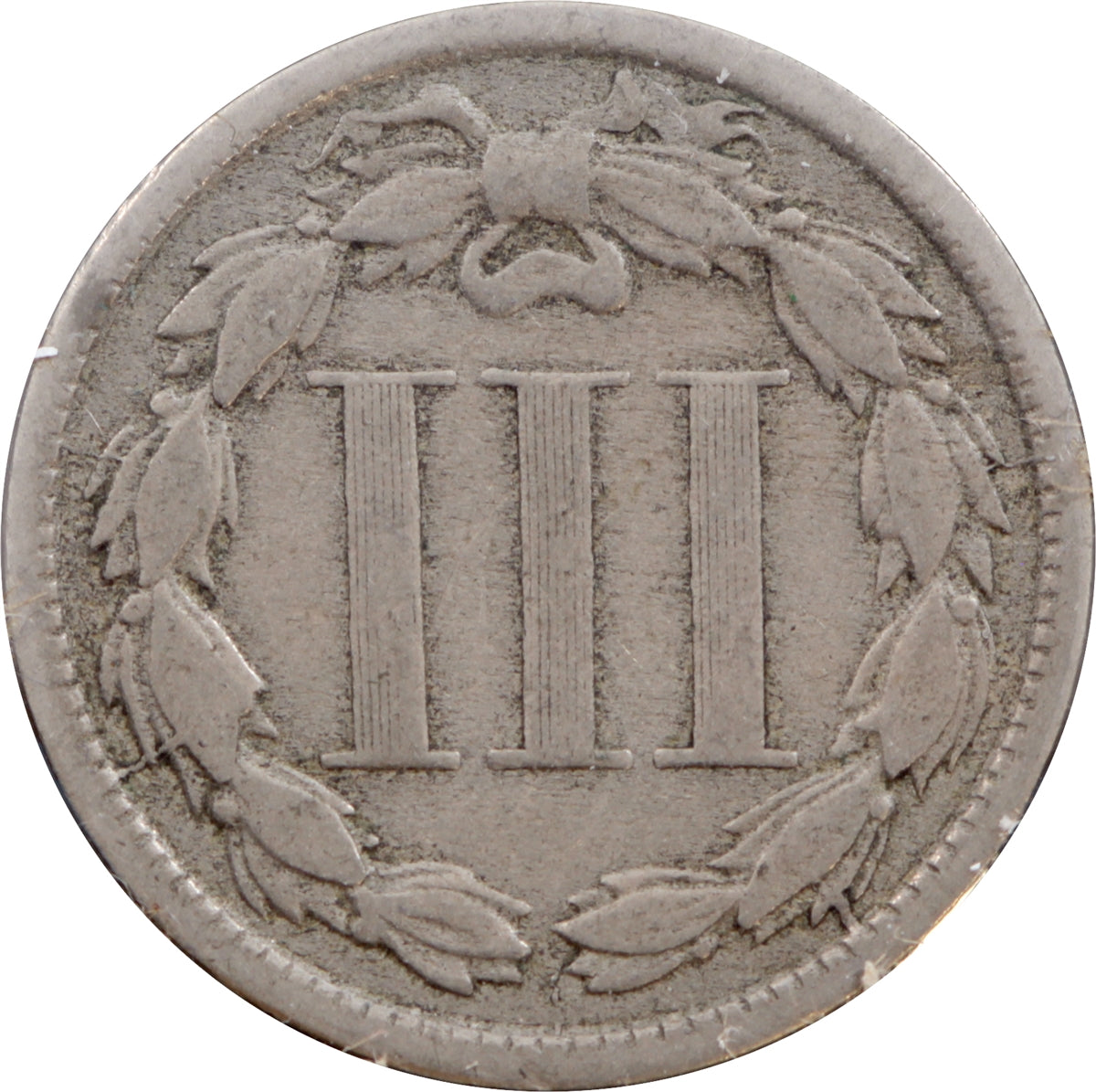 1881 USA 3 Cents G-VG (G6)
