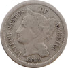 1881 USA 3 Cents G-VG (G6)
