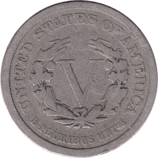 1883 No Cents USA Nickel G-VG (G-6)