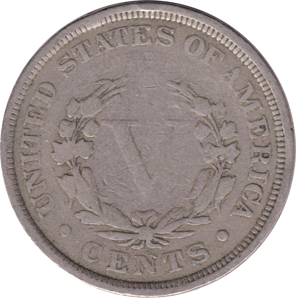 1901 USA Nickel VG-F (VG10)