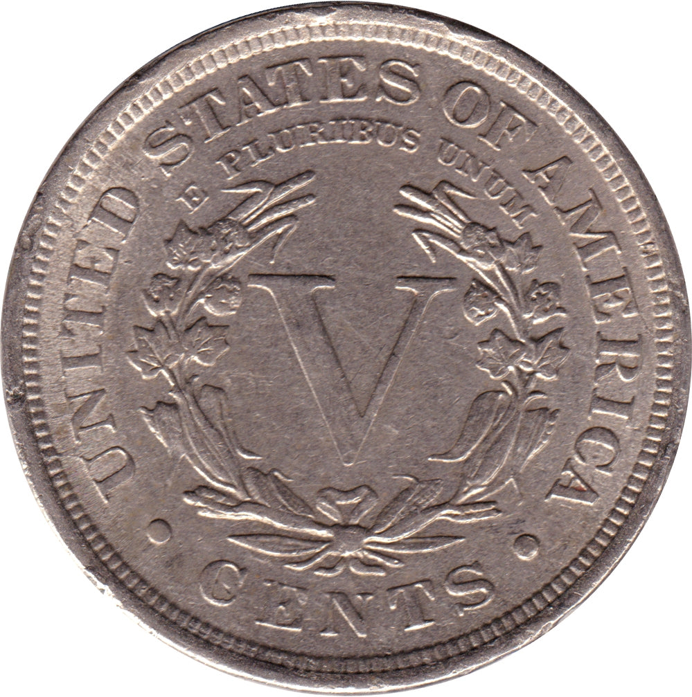 1906 USA Nickel Extra Fine (EF40)