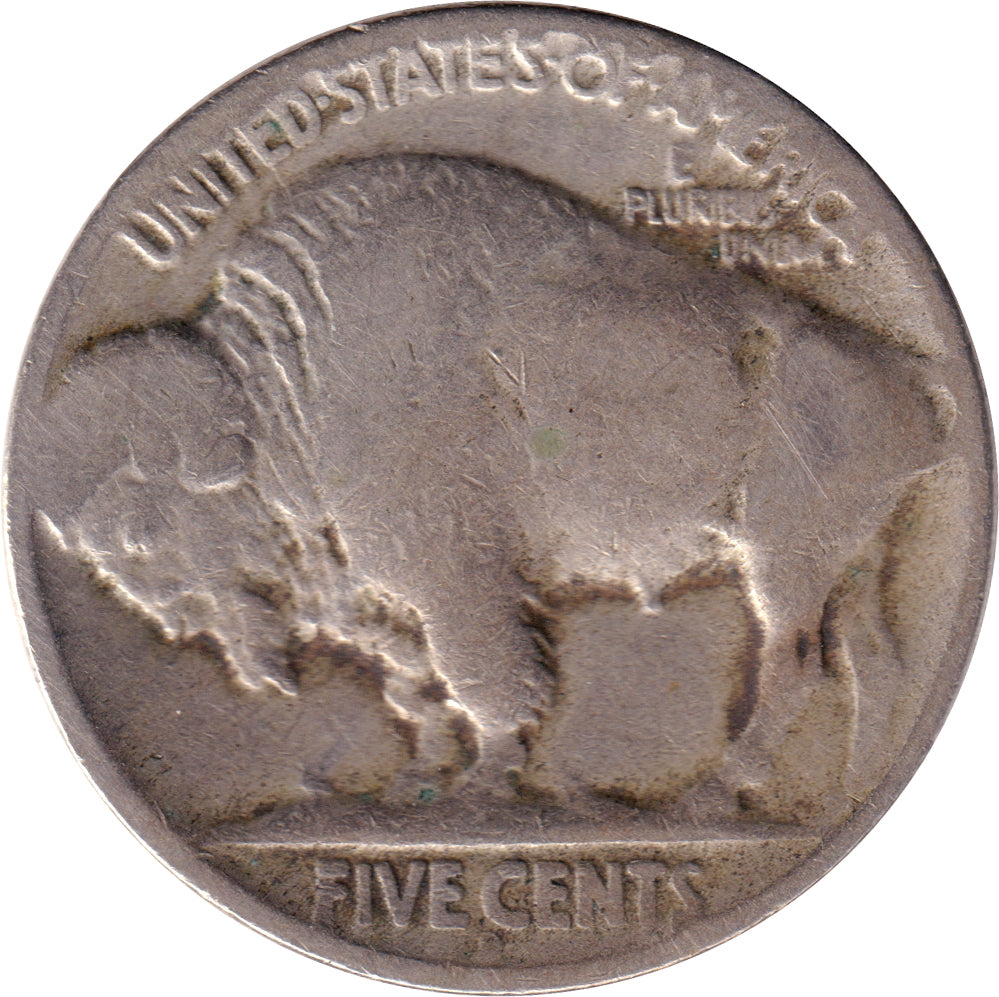 1927 D USA Nickel F-VF (F15)