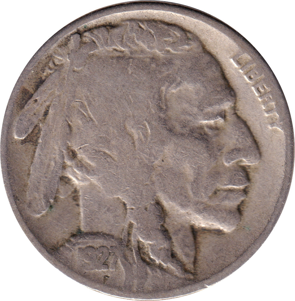 1927 D USA Nickel F-VF (F15)