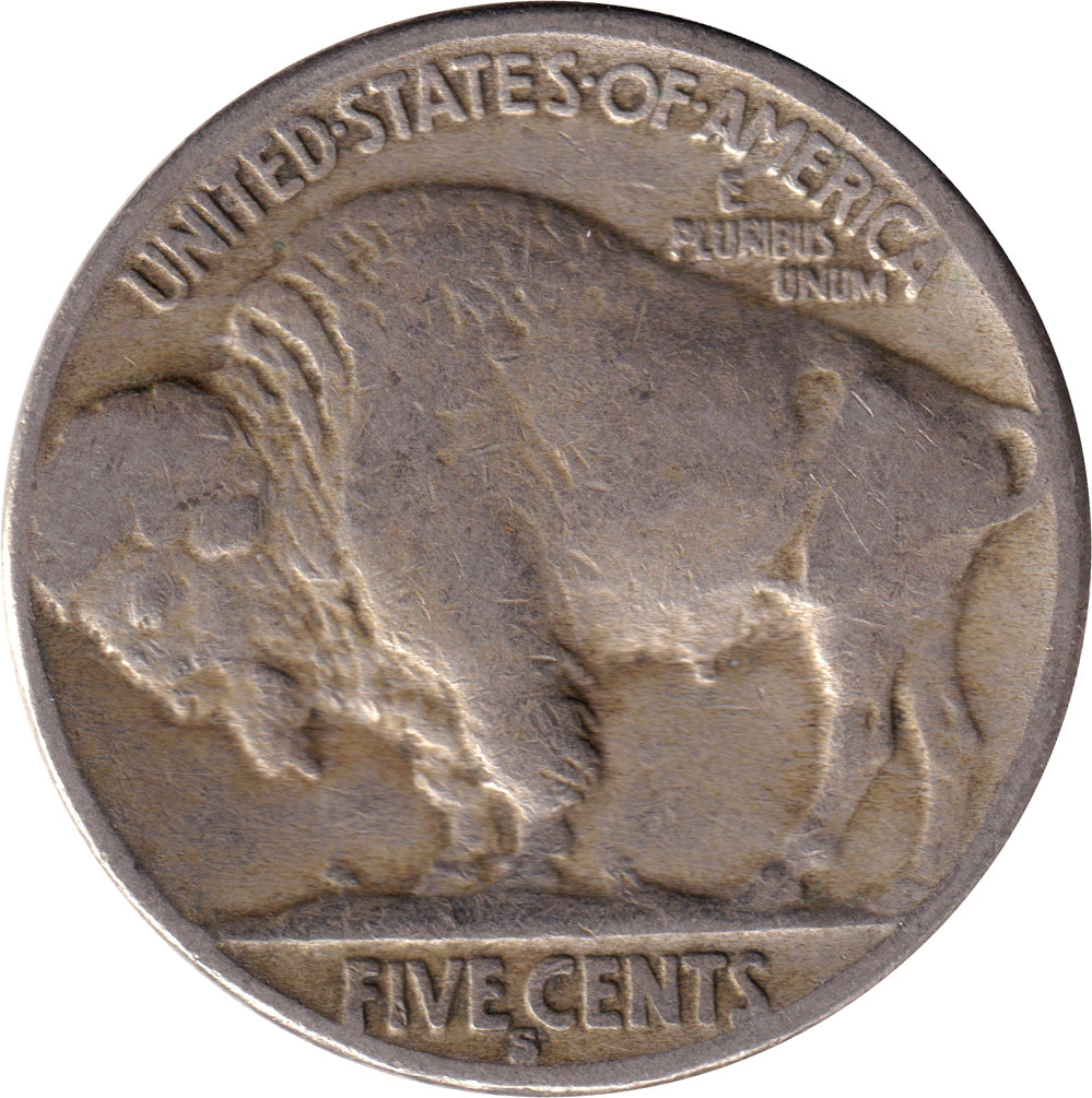 1928 S USA Nickel F-VF (F15)