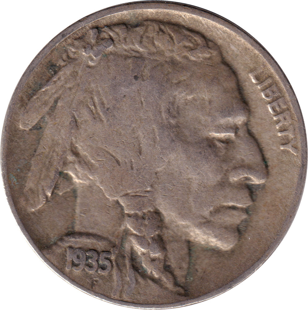 1935 D USA Nickel VF-EF (VF30)