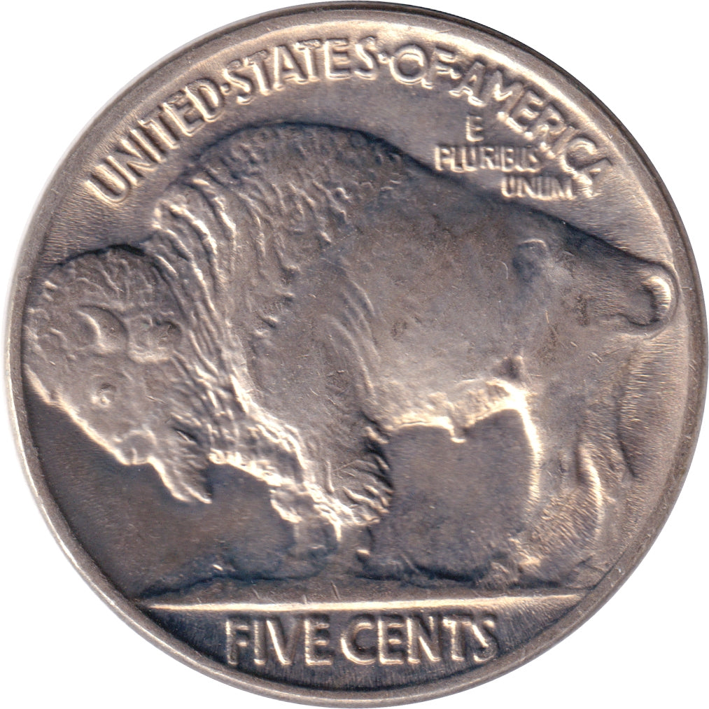 1937 USA Nickel Choice Brilliant Uncirculated (MS64)