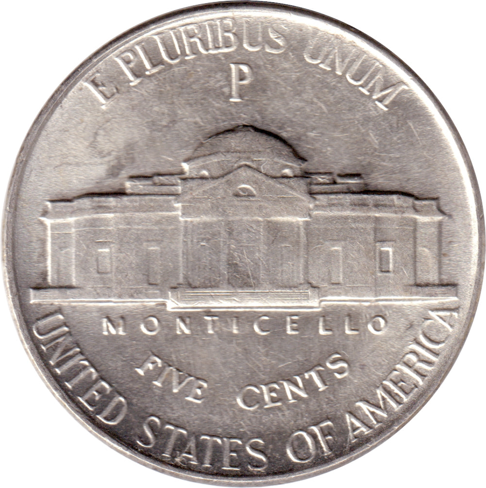 1945 P USA Silver Nickel UNC+ (MS62)