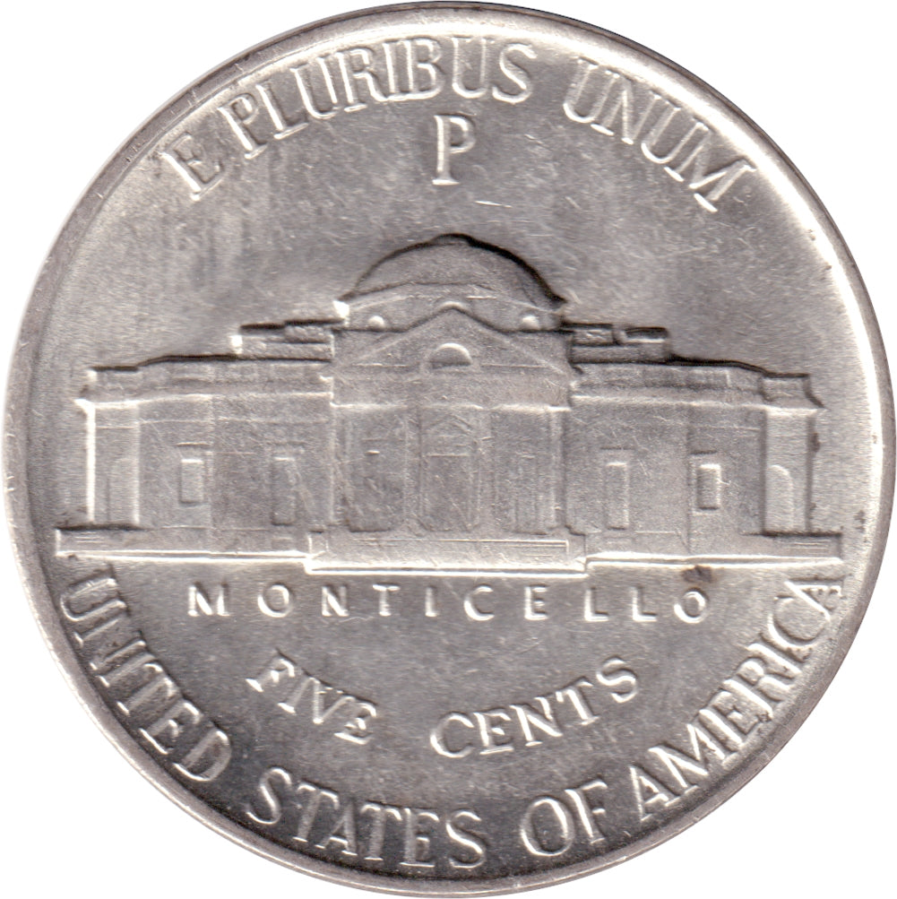 1945 P USA Silver Nickel AU-UNC (AU55)