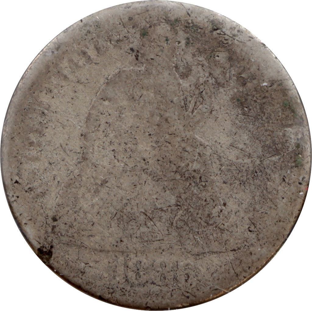 1886 USA Dime Poor