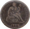 1888 USA Dime Fine (F12)