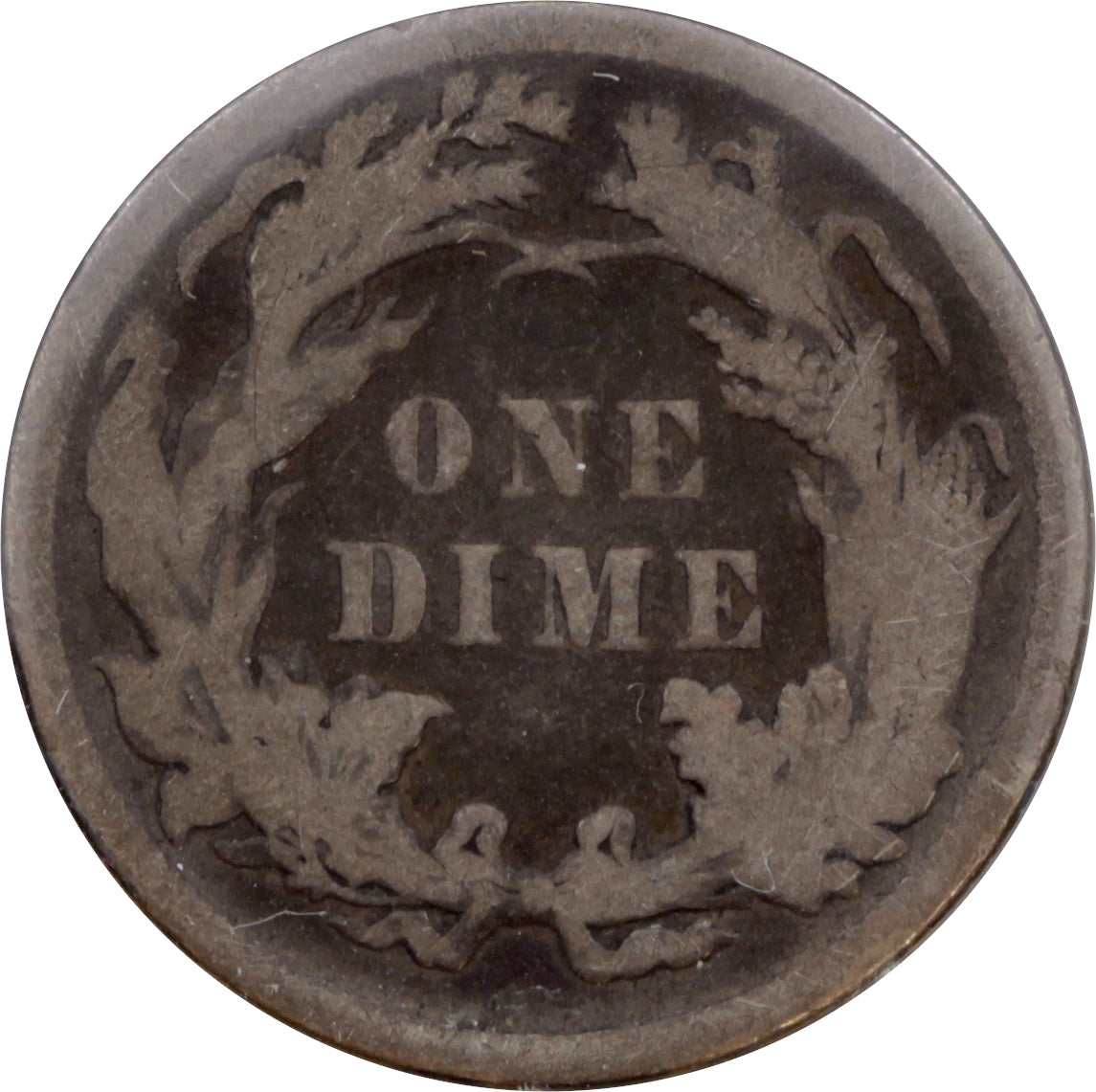 1888 USA Dime Fine (F12)